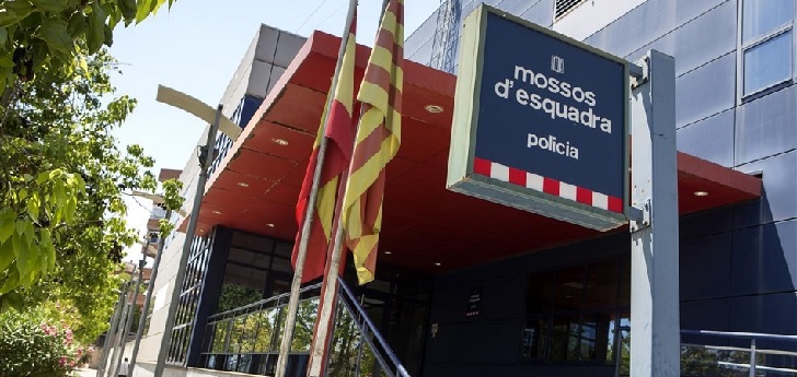 11 squares Los Mossos d'esquadra