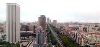 49% of the fifth tower, at the top of Paseo de la Castellana