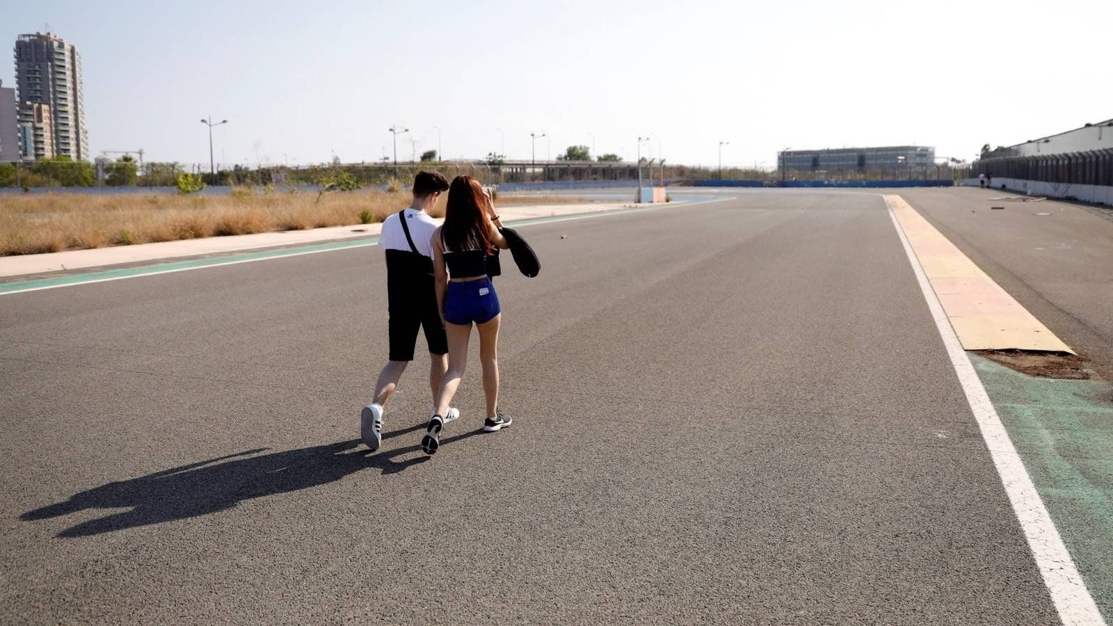 Land adjacent to the former F1 circuit in Valencia