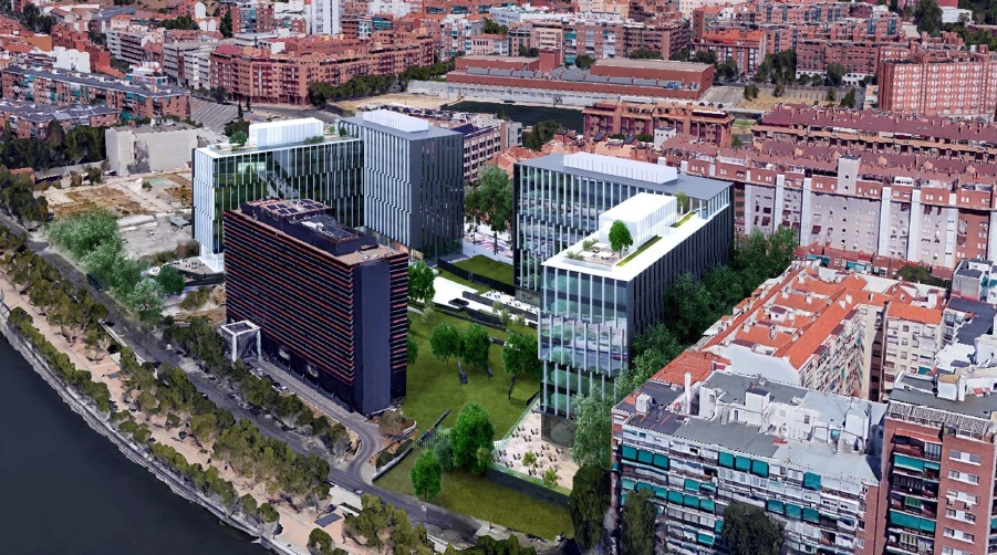 Edificio Norte in Madrid Rio Building