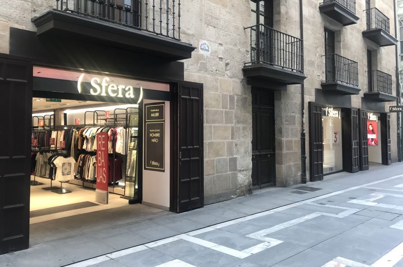 Sfera's retail space