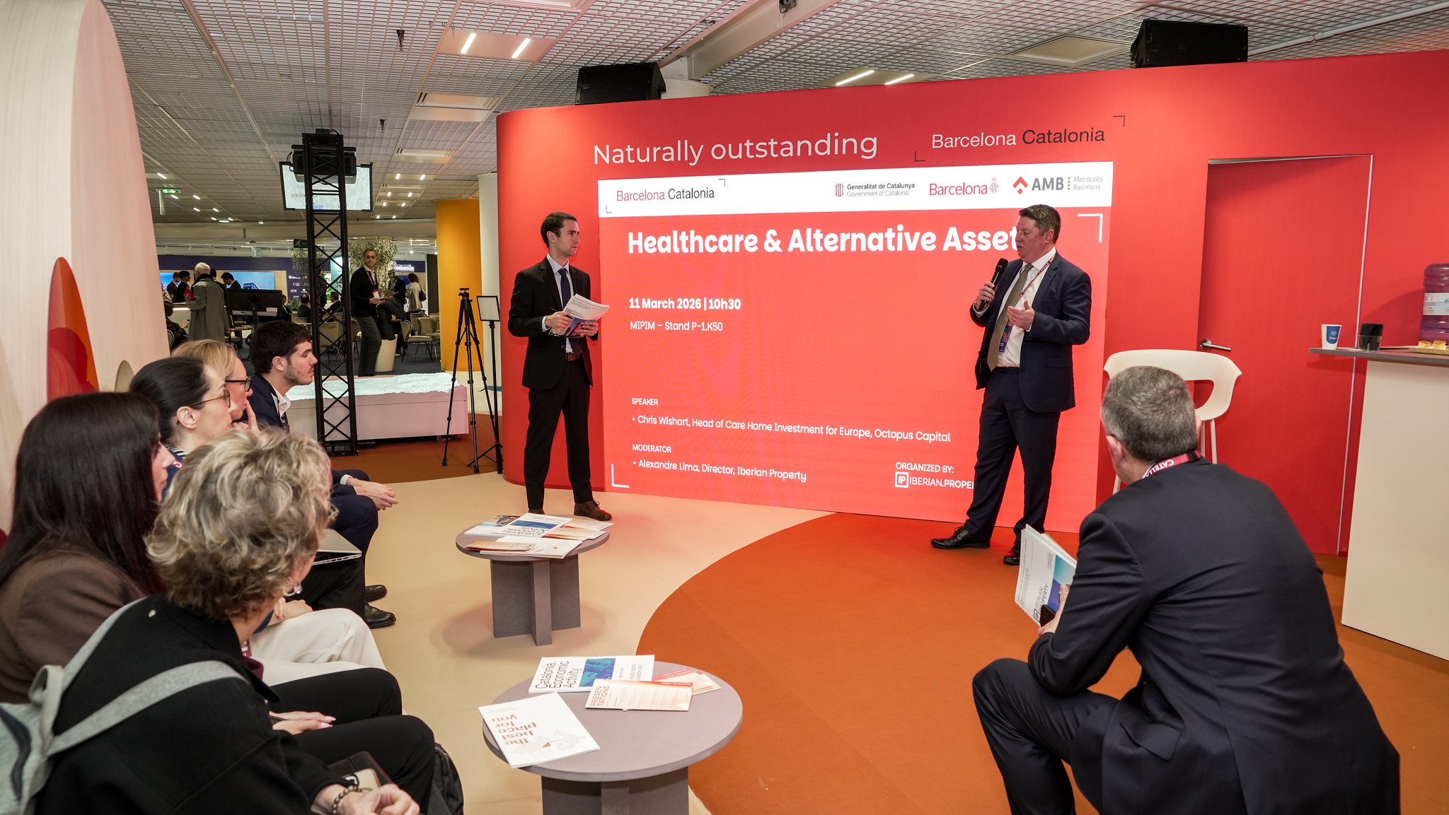 From left to right: Alexandre Lima, and Chris Wishart - MIPIM 2026