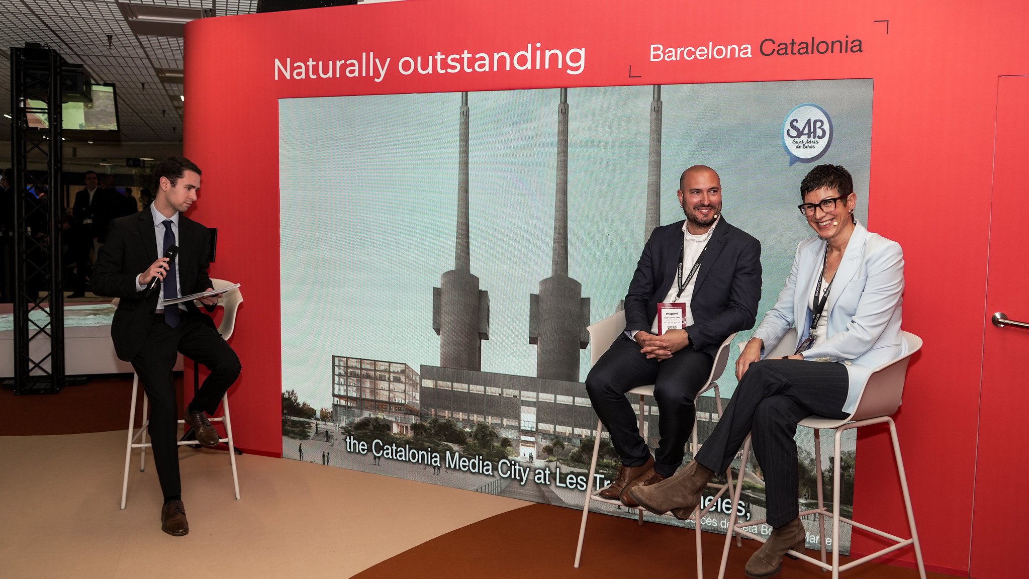 From left to right: José Antonio Gras and Filo Cañete - MIPIM 2026