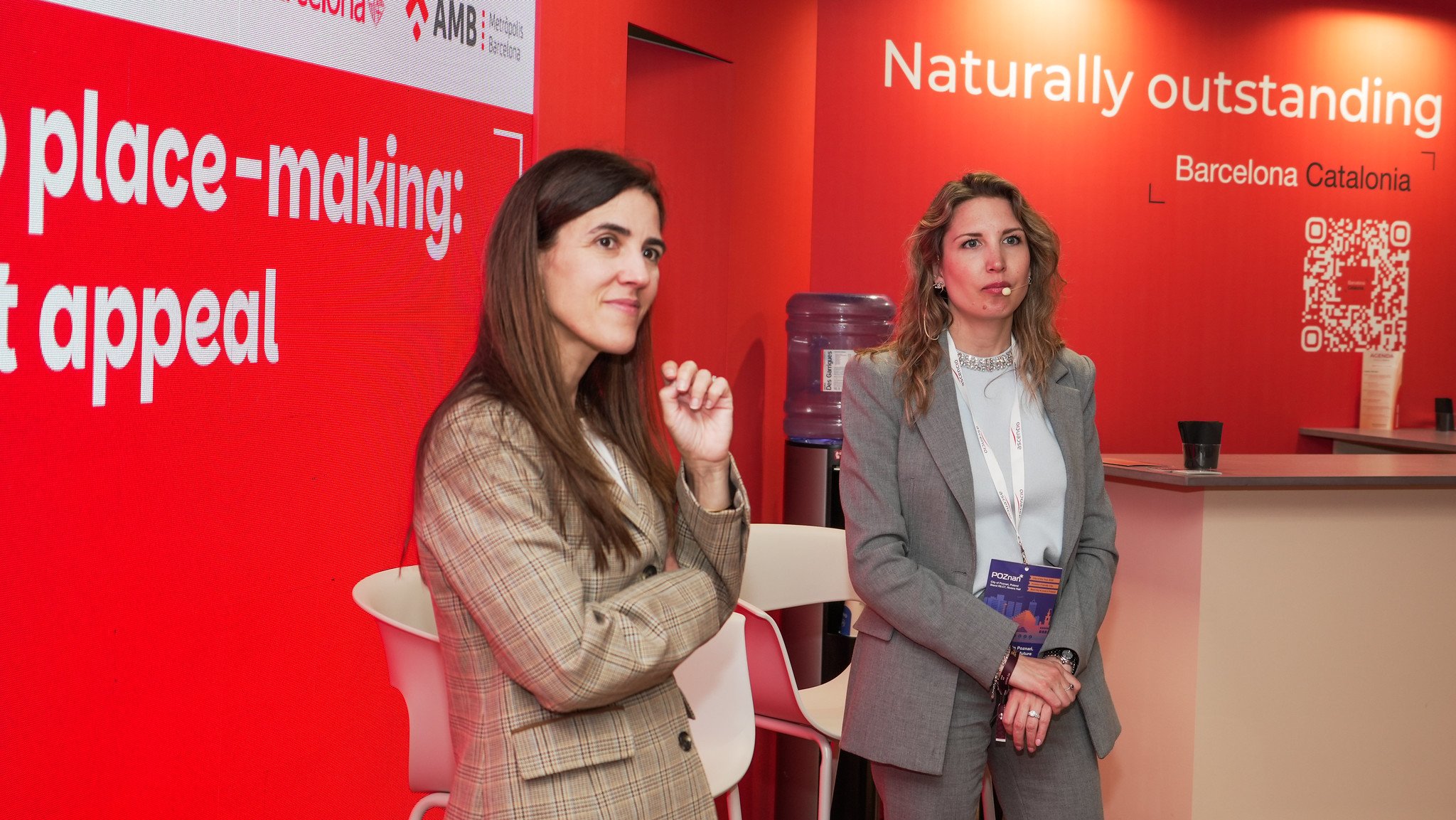 From left to right: Vanessa Gelado, and Aurore Anbergen - MIPIM 2026