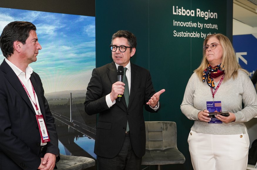 Rui Fernandes Simão (Vice-President of Fundão City Council), Vasco Moreira Rato (Lisbon City Council’s Councillor for Urban Planning) and Sónia Sanfona (Mayor of Alpiarça)