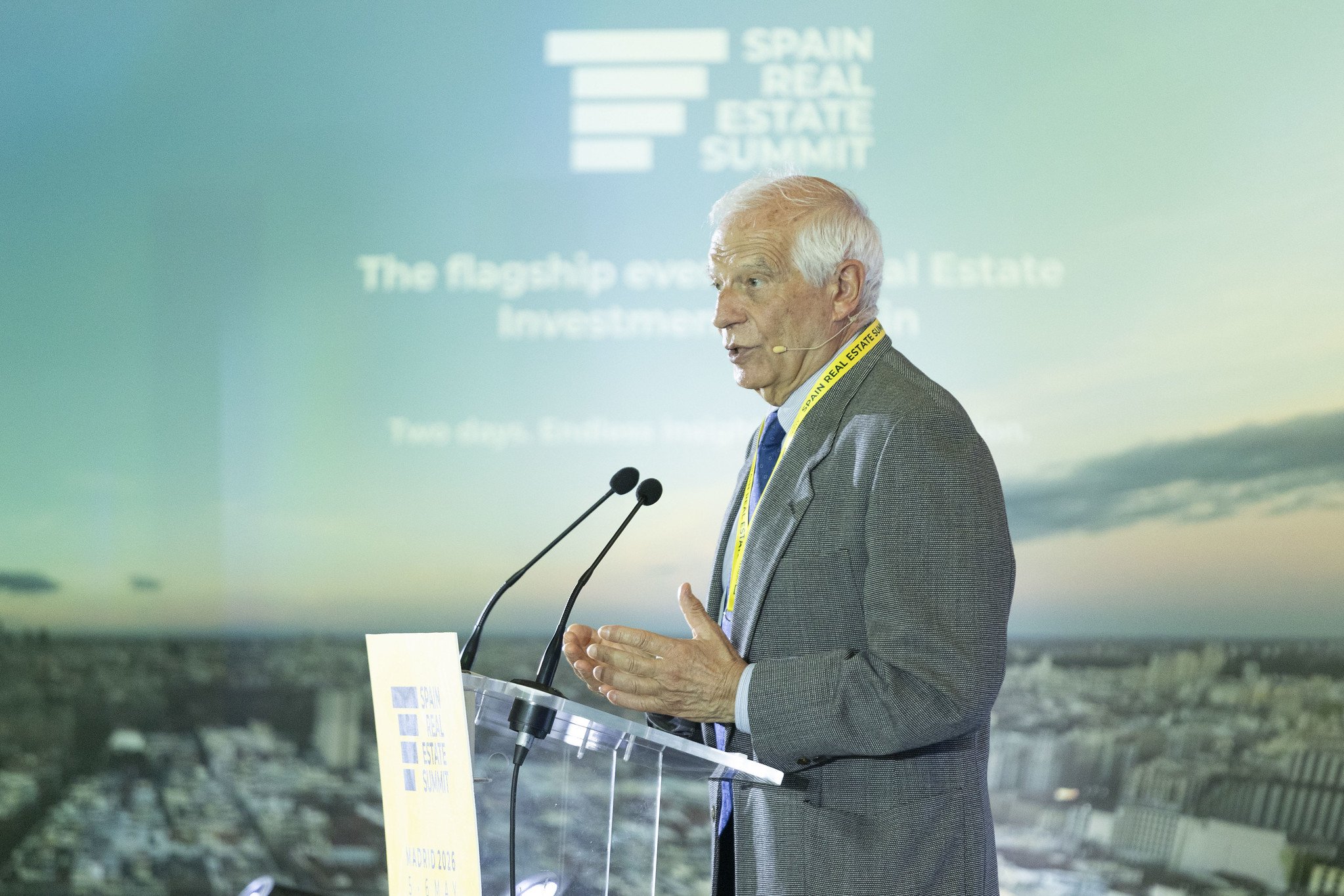 Josep Borrell - Keynote Speaker at the Spain Real Estate Summit 2026