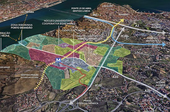 €800M investment will create a new city in Almada