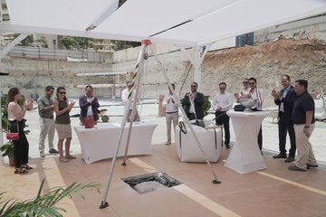 Cordia lays the first stone of its Jade Tower Fuengirola project