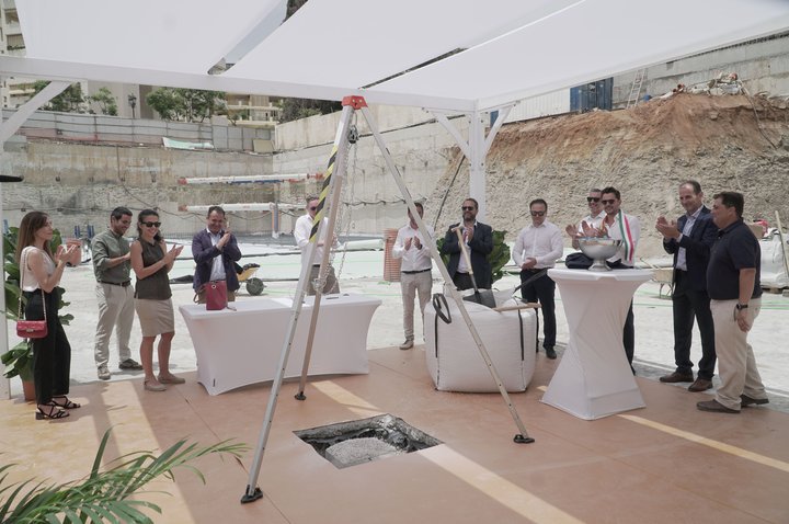 Cordia lays the first stone of its Jade Tower Fuengirola project