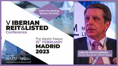CARLOS PORTOCARRERO - CLIFFORD CHANCE | V IBERIAN REIT&LISTED | MADRID 2023