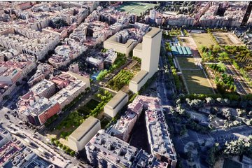 Madrid unblocks the 'Parque Metro Cuatro Caminos' area