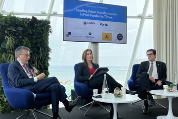 MIPIM 2022 stages the first face-to-face debate between Carlos Moedas and Rui Moreira