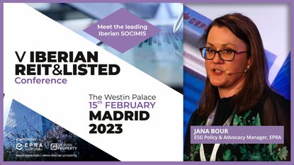 JANA BOUR - EPRA | V IBERIAN REIT&LISTED MADRID 2023