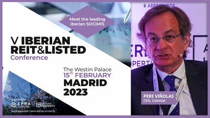 PERE VIÑOLAS - COLONIAL | V IBERIAN REIT&LISTED | MADRID 2023