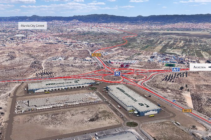 Panattoni will build two logistics warehouses in Murcia