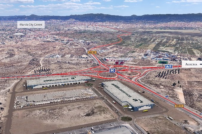 Panattoni will build two logistics warehouses in Murcia