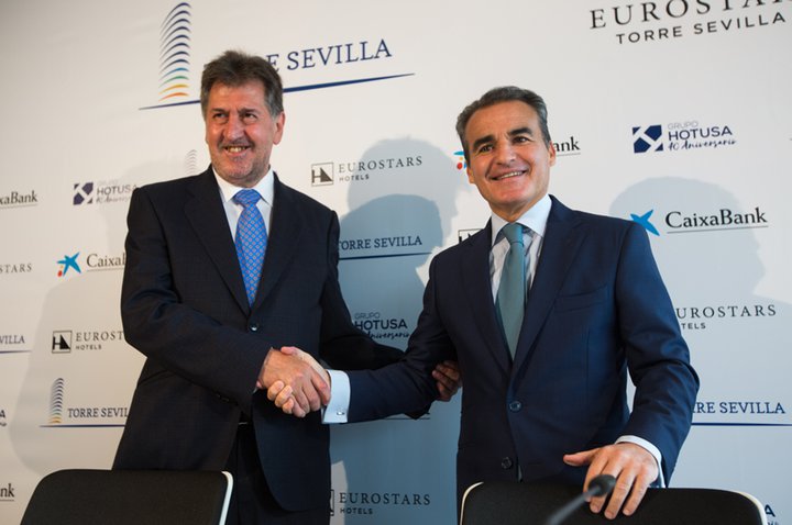 CaixaBank and Grupo Hotusa agree to expand the hotel de la Torre Seville