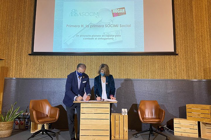 ASOCIMI and Hogar Sí launched Primero H, the first social REIT in Spain