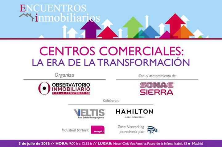 Observatorio Inmobiliario organizes a meeting focused on the transformation of shoppings