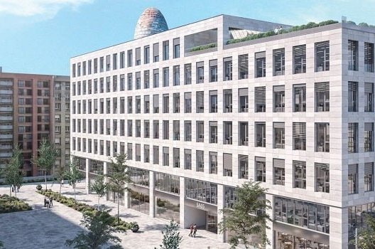 Conren Tramway promotes an office building for €45M in the 22 @