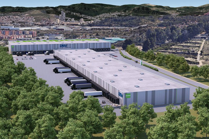 Goodman develops its first multilevel logistic facility in Spain for DSV 