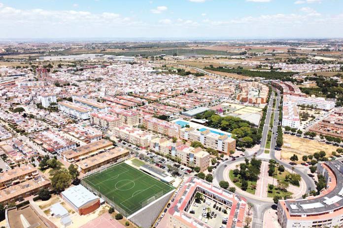 Habitat acquired a terrain in Dos Hermanas to build 350 dwellings