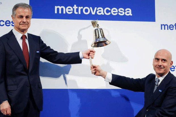 Metrovacesa returns to the stock market with a fall of 3.03%