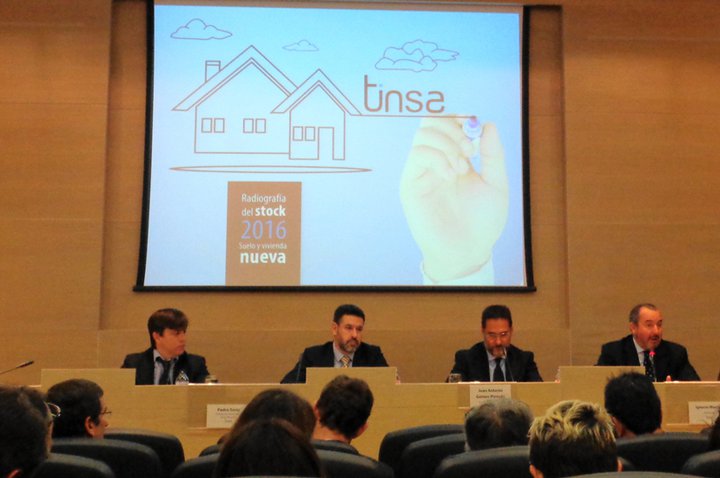 Tinsa: the stock of new housing reduced 21.3% in 2016